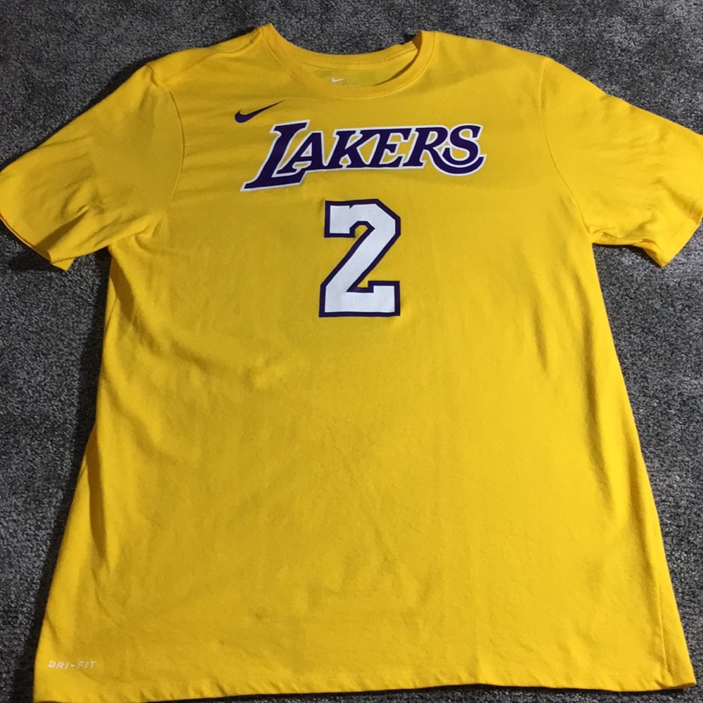 NBA Los Angeles Lakers Lonzo Ball Shirt Jersey XL